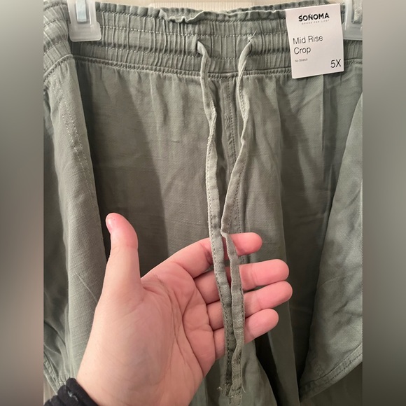 NWT 5X Sonoma Sage Green Lounge Pants - Picture 7 of 11